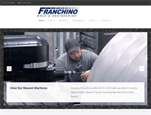 Tablet Screenshot of franchino.com